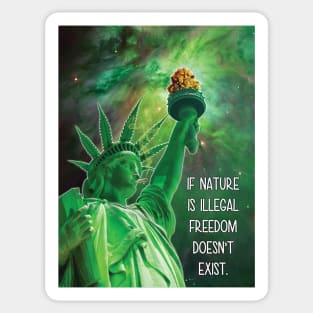 Liberty 420 Sticker